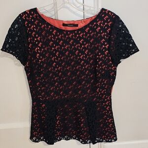 Tahari Lace Top